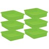Teacher Created Resources Plastic, Lime Green, 6 PK 20436